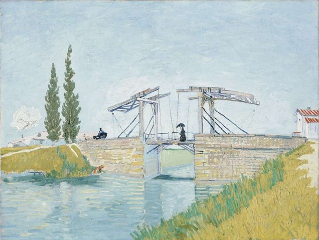 フィンセント・ファン・ゴッホ《アルルのはね橋》1888年